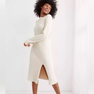 Aerie Buttercream Sweater Dress - Royal Berry